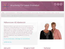 Tablet Screenshot of akademin.net